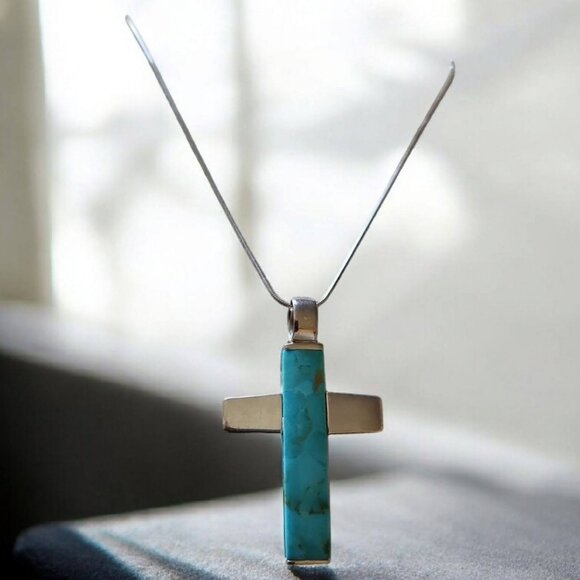 Pendant Turquoise Sterling Silver - Picture 2 of 16